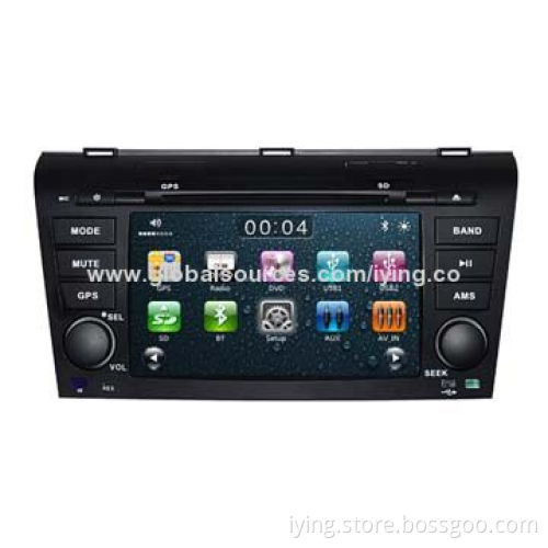 Car DVD Player for Old Mazda 3 with GPS/3G/HD Video Display/DVR/TV/Bluetooth Function